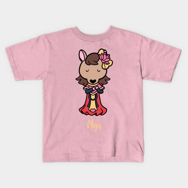 Year of the Horse Kids T-Shirt by KiellR